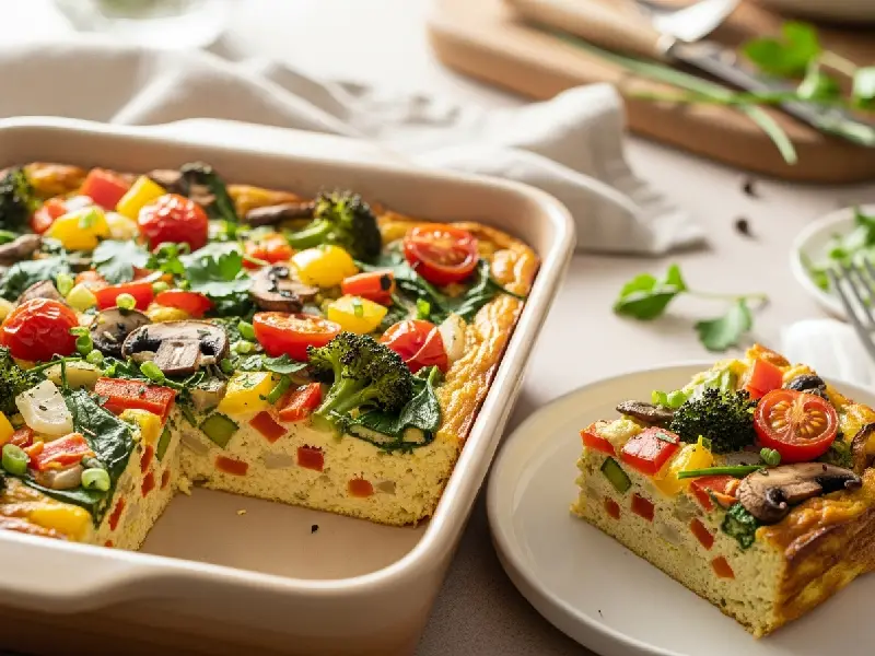 Veggie Egg Casserole