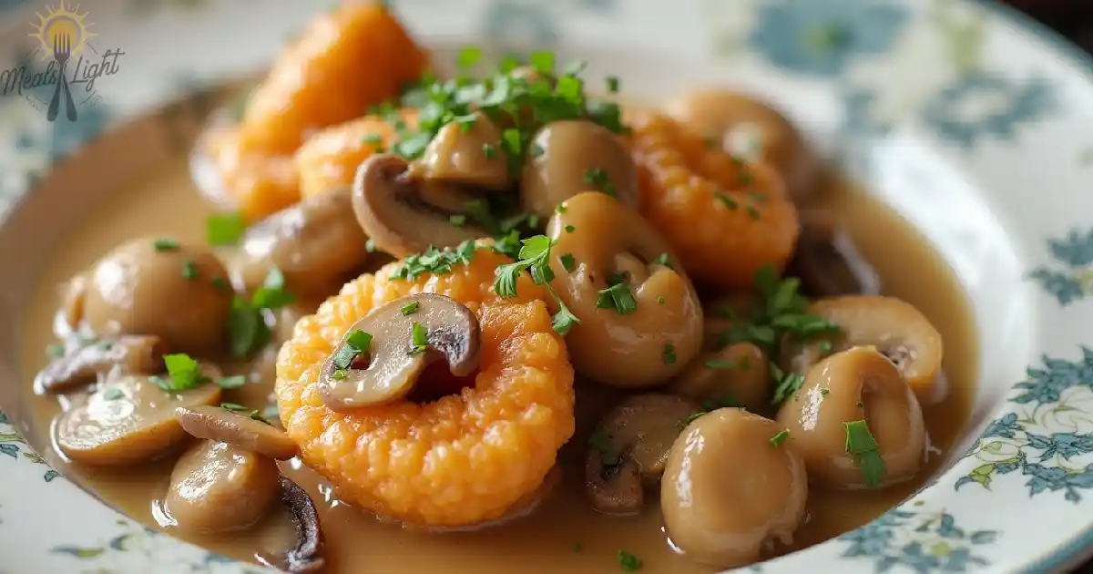 Langostino Mushroom Gravy