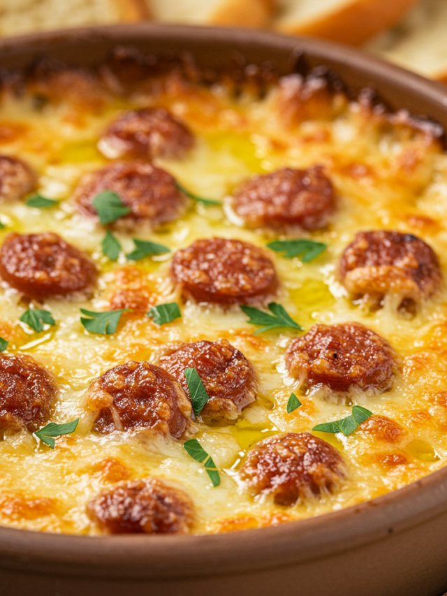 Hot Sausage Cheese Dip