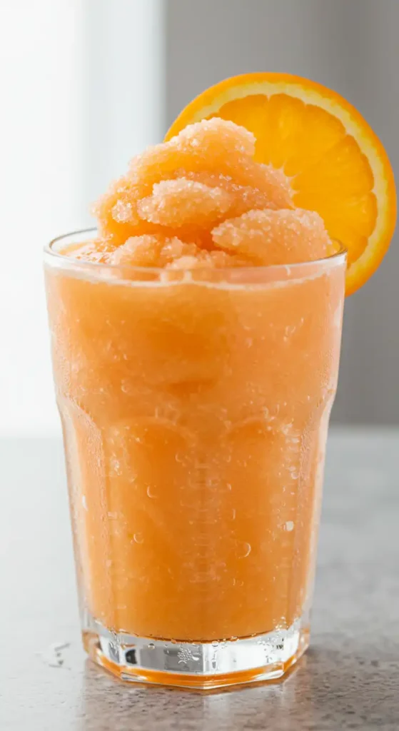 Orange Creamsicle Slushies