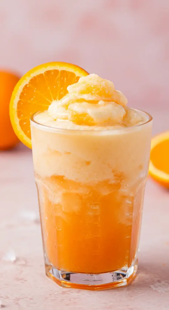 Orange Creamsicle Slushies