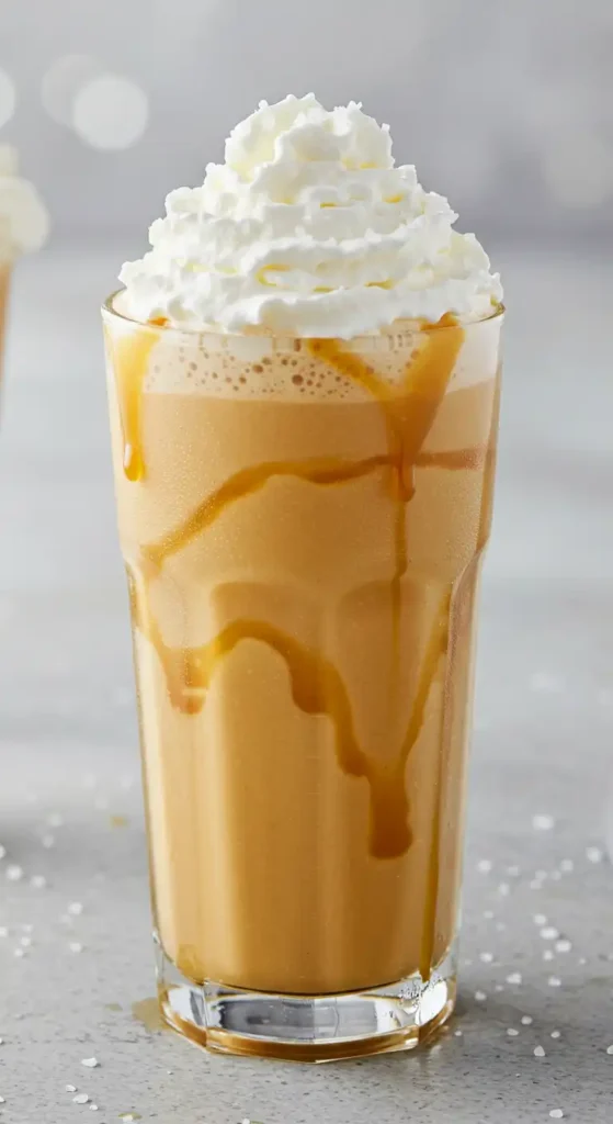 Salted Caramel Milkshake Slushi Variation
