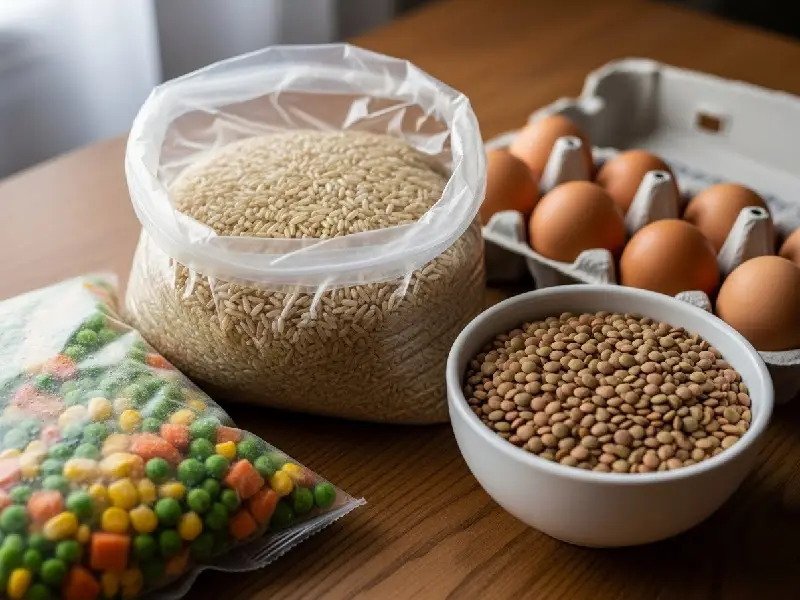 Bulk Ingredients for Budget-Friendly Meal Prep Hacks: Rice, Lentils, Eggs